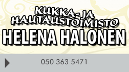 Kukka- ja hautaustoimisto Helena Halonen logo